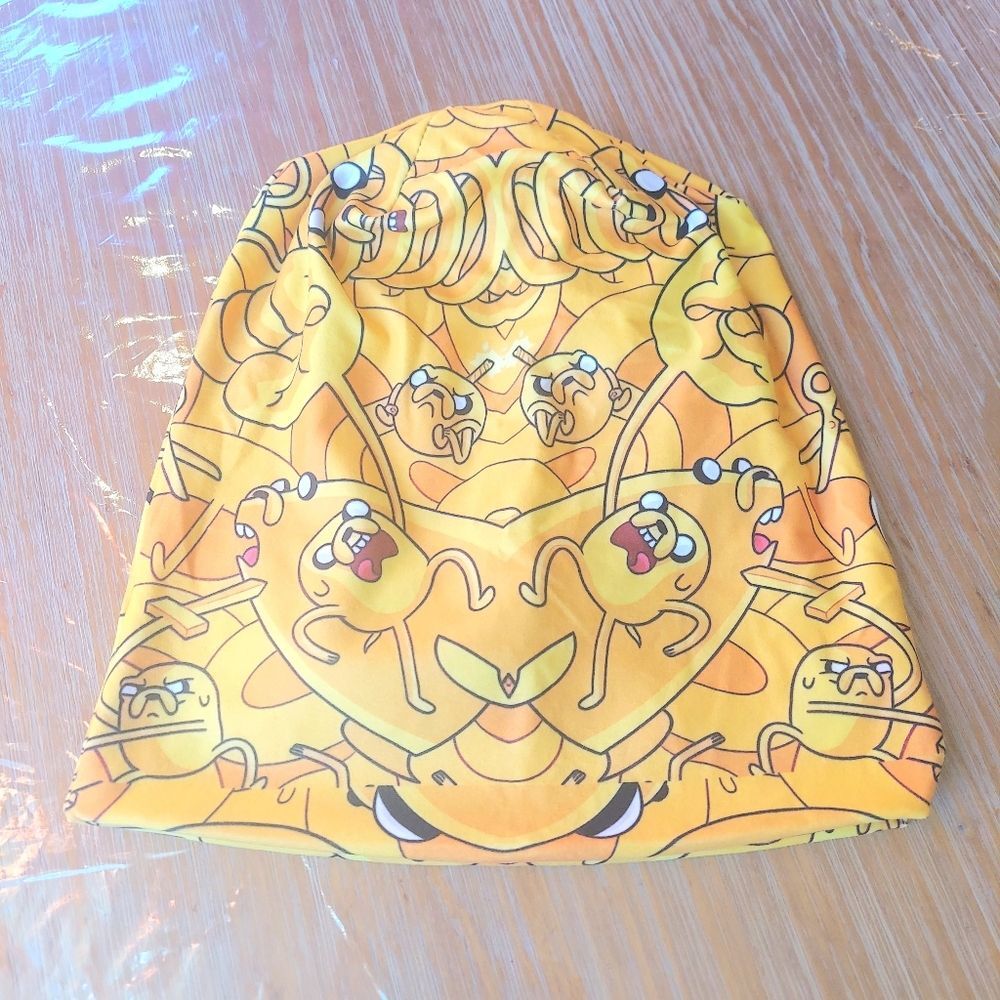 Adventure Time Beanie Hat Jake the Dog Stretchy - Picture 2 of 5